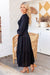 The Sherry Dress - Onyx - Sparrow & Finch Boutique
