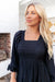 The Sherry Dress - Onyx - Sparrow & Finch Boutique