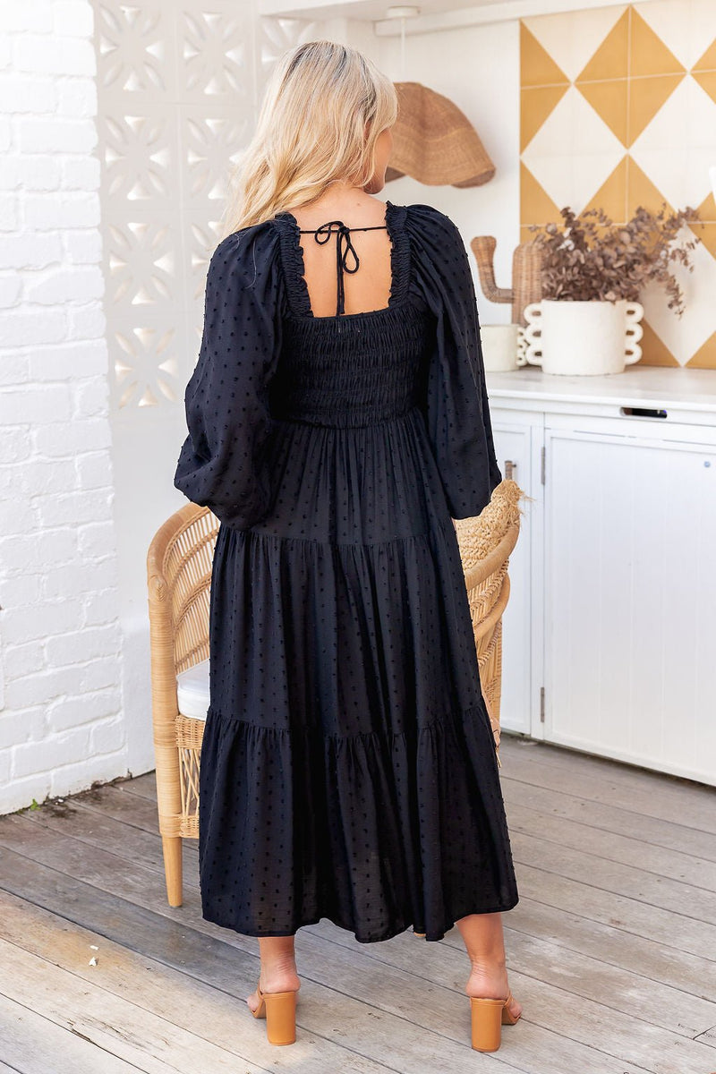 The Sherry Dress - Onyx