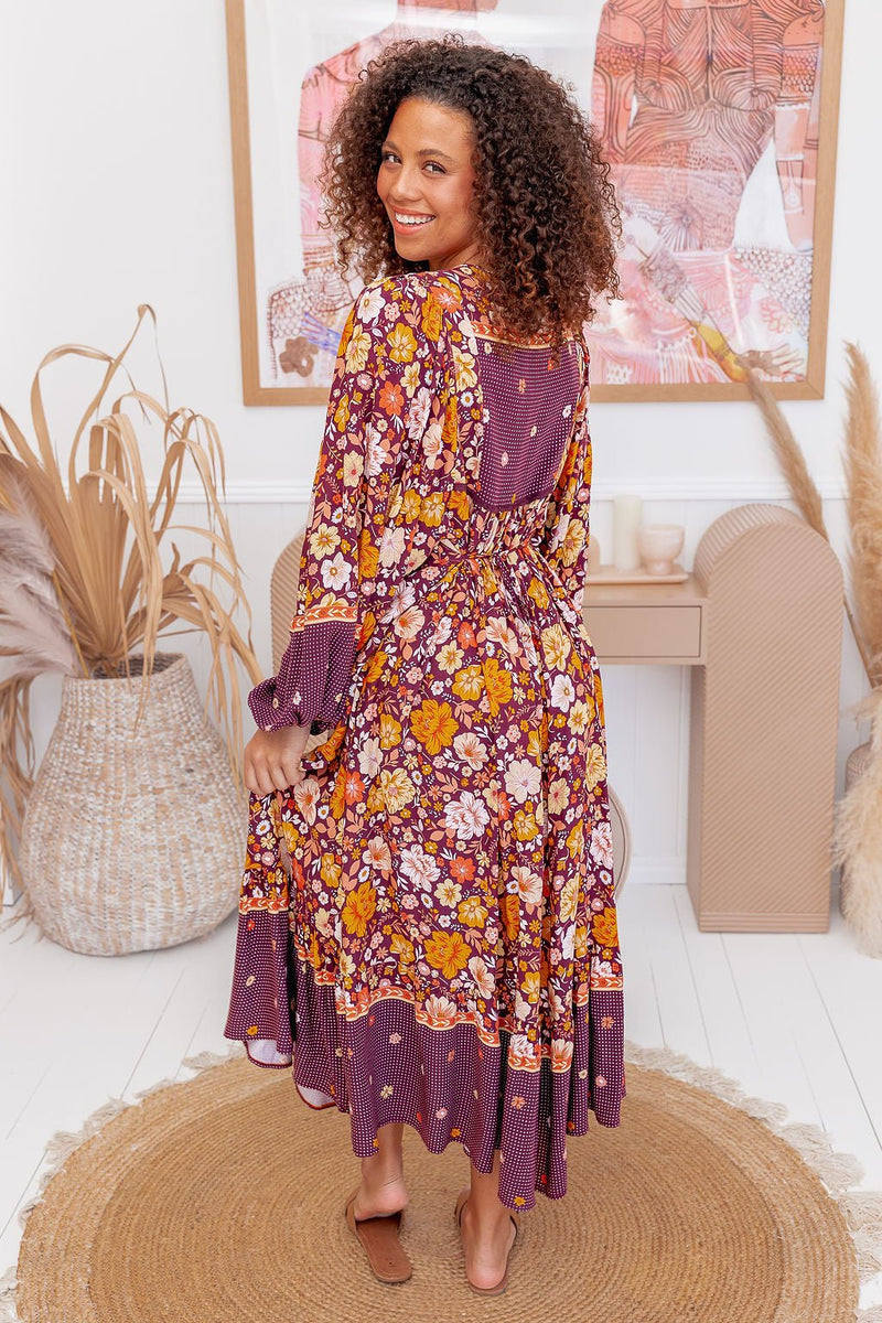 The Sigrid Dress - Autumn Bloom