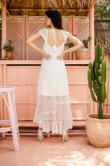The Silvia Dress - Champagne - Sparrow & Finch Boutique