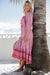 The Stevie Dress - Flamingo - Sparrow & Finch Boutique