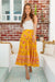 The Suvi Skirt - Marigold - Sparrow & Finch Boutique