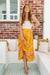 The Suvi Skirt - Marigold - Sparrow & Finch Boutique