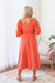 The Tulip Dress - Summer Coral - Sparrow & Finch Boutique