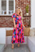 The Valencia Dress - Pink Calypso - Sparrow & Finch Boutique