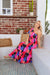 The Valencia Dress - Pink Calypso - Sparrow & Finch Boutique