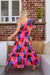 The Valencia Dress - Pink Calypso - Sparrow & Finch Boutique
