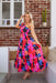 The Valencia Dress - Pink Calypso - Sparrow & Finch Boutique