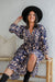 The Veda Dress - Royal Floral - Sparrow & Finch Boutique