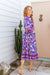 The Veda Dress - Violet Wildling - Sparrow & Finch Boutique