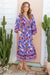 The Veda Dress - Violet Wildling - Sparrow & Finch Boutique