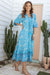 The Venus Dress - Light Summer Blue - Sparrow & Finch Boutique