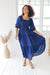 The Vesper Dress - Navy Blue - Sparrow & Finch Boutique