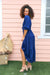 The Vesper Dress - Navy Blue - Sparrow & Finch Boutique