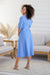 The Vienna Dress - Dodger Blue - Sparrow & Finch Boutique