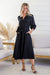 The Vienna Dress - Ebony - Sparrow & Finch Boutique