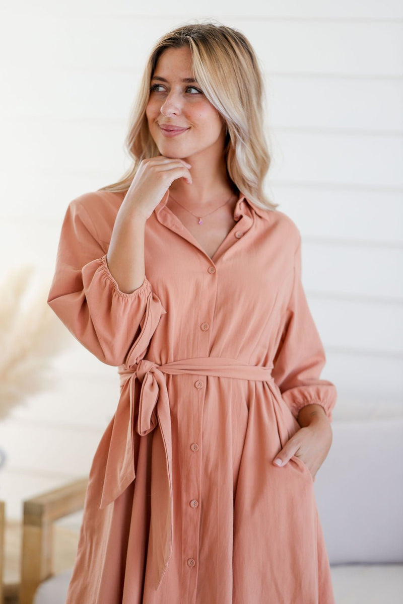 The Vienna Dress - Espresso