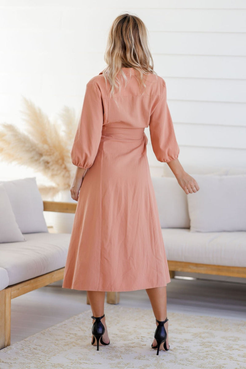 The Vienna Dress - Espresso
