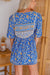 The Violet Top - Blue Wildflower - Sparrow & Finch Boutique