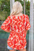 The Violet Top - Red Fiesta - Sparrow & Finch Boutique
