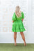The Willow Dress - Parakeet Green - Sparrow & Finch Boutique