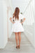 The Willow Dress - Snow - Sparrow & Finch Boutique