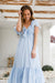 The Zella Dress - Cyan - Sparrow & Finch Boutique