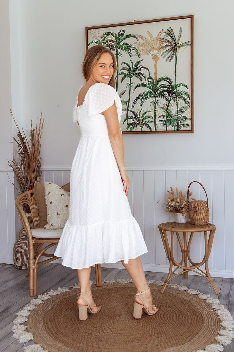 The Zella Dress - Snow