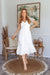 The Zella Dress - Snow - Sparrow & Finch Boutique