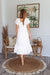 The Zella Dress - Snow - Sparrow & Finch Boutique