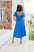 The Zoe Dress - Blue Dusk - Sparrow & Finch Boutique