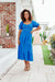 The Zoe Dress - Blue Dusk - Sparrow & Finch Boutique