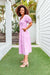 The Zoe Dress - Lilac - Sparrow & Finch Boutique