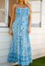 The Embry Dress - Pacific Blue - Sparrow & Finch Boutique