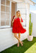 The Emerson Dress - Luscious Red - Sparrow & Finch Boutique