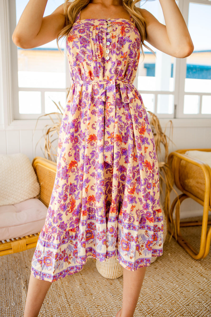 The Yvette Dress - Mulberry