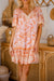 The Aviva Dress - Peach - Sparrow & Finch Boutique