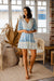 The Melanie Wrap Dress -  Skylar - Sparrow & Finch Boutique