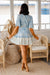 The Melanie Wrap Dress -  Skylar - Sparrow & Finch Boutique