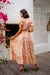 The Ember Dress - Apricot Delight - Sparrow & Finch Boutique