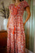The Ember Dress - Paisely Red - Sparrow & Finch Boutique
