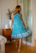 The Yvette Dress - Chicago Blue - Sparrow & Finch Boutique