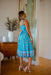 The Yvette Dress - Chicago Blue - Sparrow & Finch Boutique