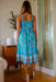 The Yvette Dress - Chicago Blue - Sparrow & Finch Boutique
